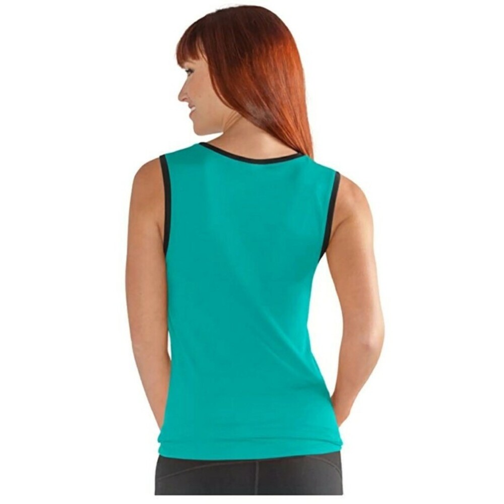 GIII Sports Womens Size XL NBA Vancouver Grizzlies Power Up Tank Top Turquoise - Picture 4 of 6